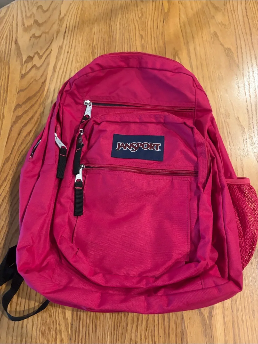 JanSport Pink Classic Daypack Backpack